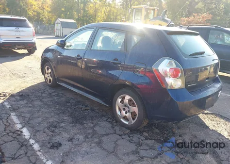 2009 Pontiac Vibe from USA, damaged, VIN 5Y2SP67829Z455881